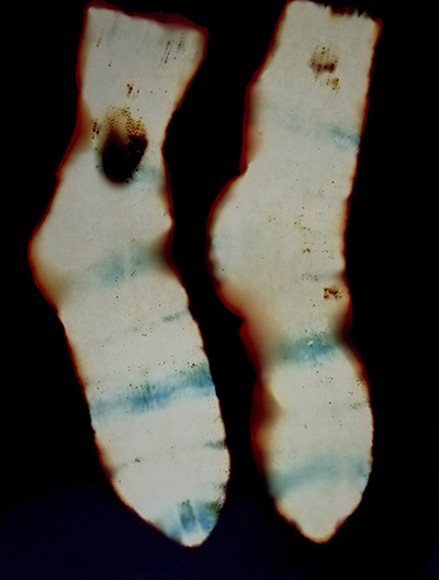 Bruders Socken Fotogramm, 2021
